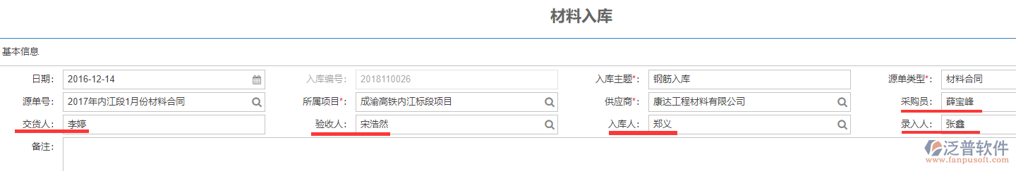 建筑現(xiàn)場(chǎng)材料入庫負(fù)責(zé)人