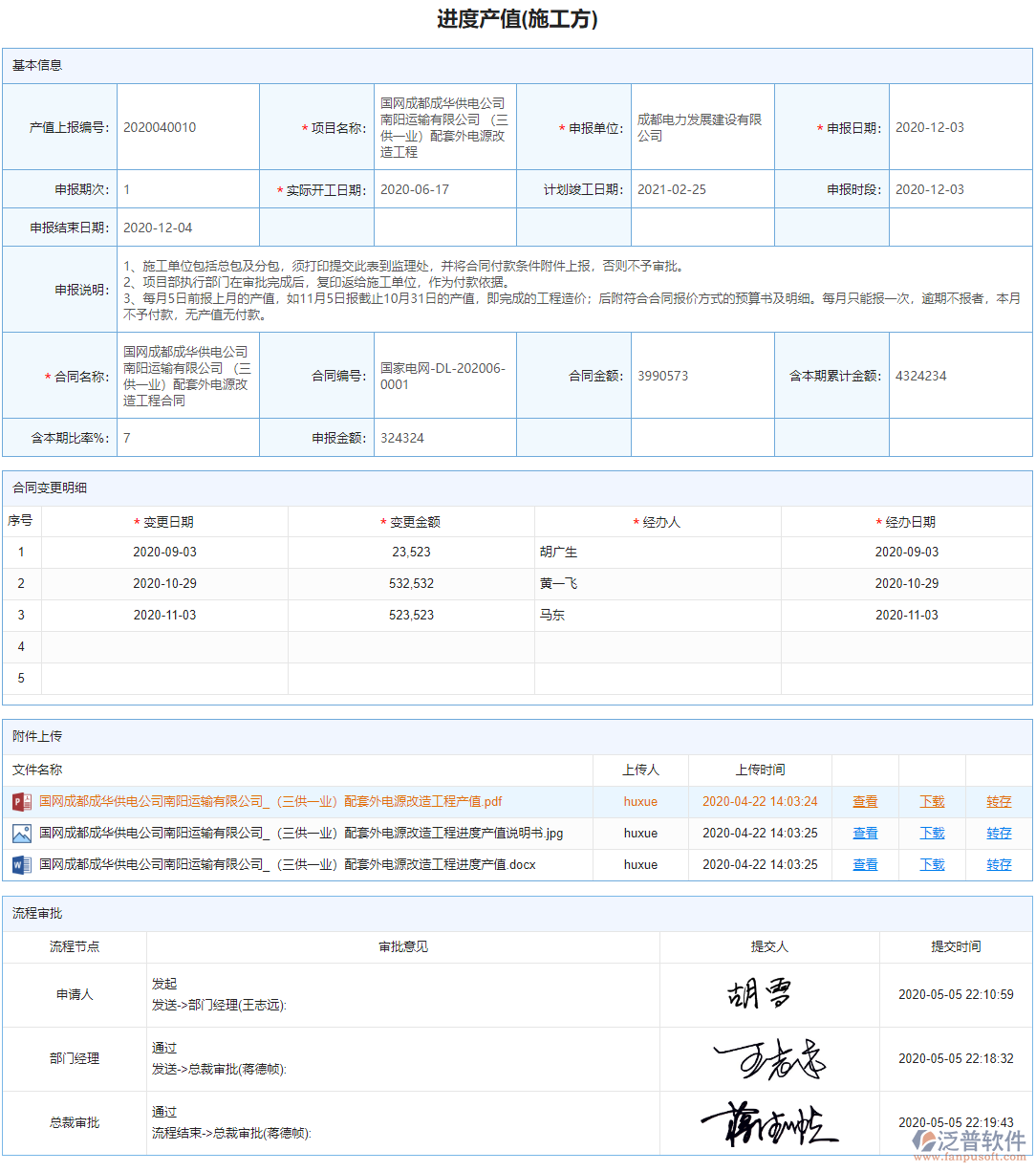 進度產(chǎn)值