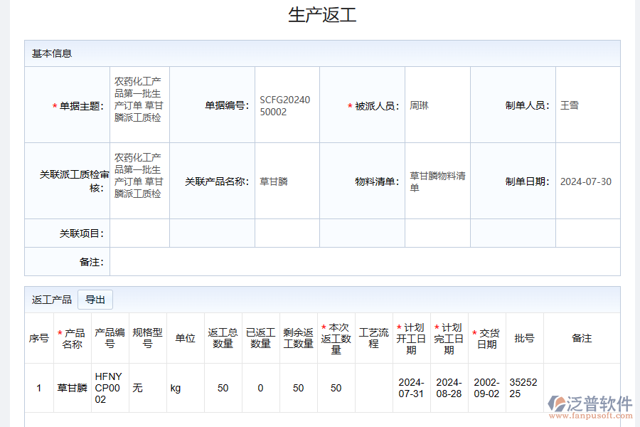 化工企業(yè)生產(chǎn)返工記錄管理存在的問(wèn)題