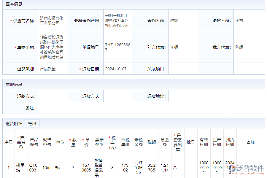 為什么需要采購退貨單管理軟件