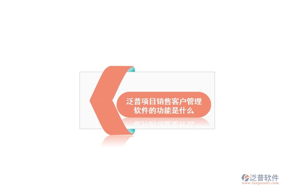 泛普項(xiàng)目銷(xiāo)售客戶(hù)管理軟件的功能是什么