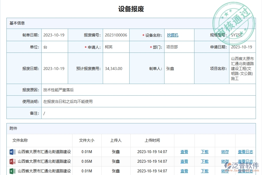設(shè)備設(shè)施報(bào)廢管理系統(tǒng)為路橋工程企業(yè)帶來(lái)的價(jià)值有哪些