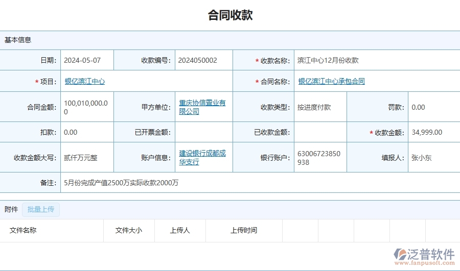四、泛普軟件-幕墻工程企業(yè)項(xiàng)目利潤表(按收付款取數(shù))的框架設(shè)計(jì)思路