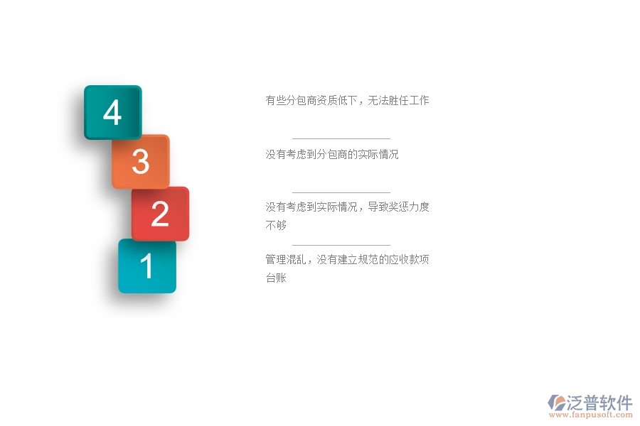 一、國(guó)內(nèi)80%的公路企業(yè)在分包付款管理中普遍存在的問題
