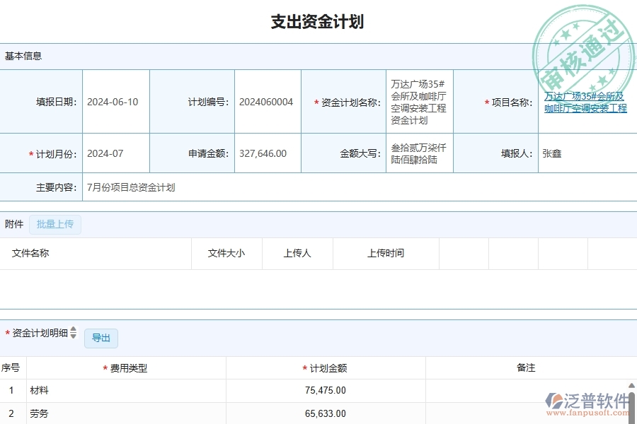 四、泛普軟件-資金計(jì)劃在幕墻工程企業(yè)中有哪些優(yōu)點(diǎn)和長(zhǎng)處