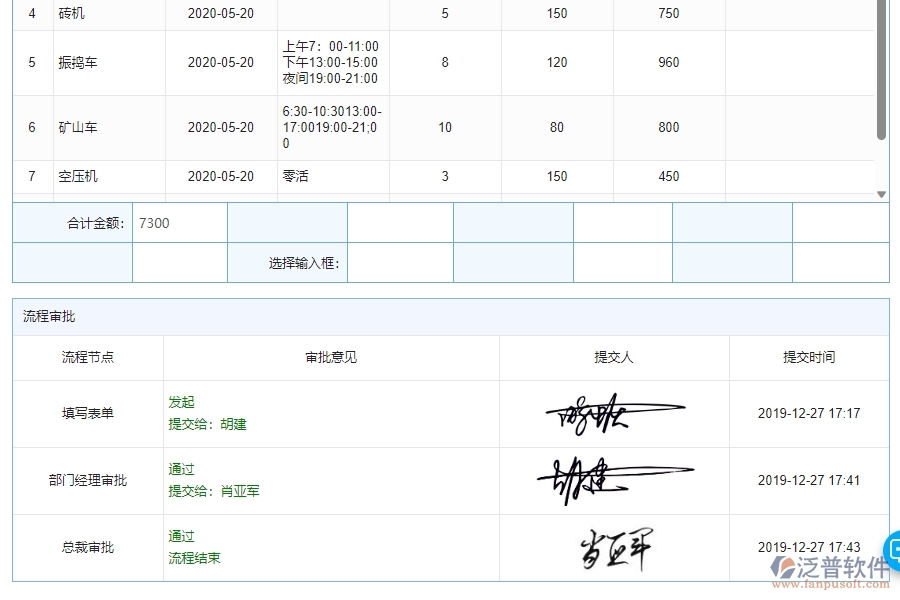 三、泛普軟件-園林工程管理系統(tǒng)如何解決企業(yè)機(jī)械費(fèi)列表問題