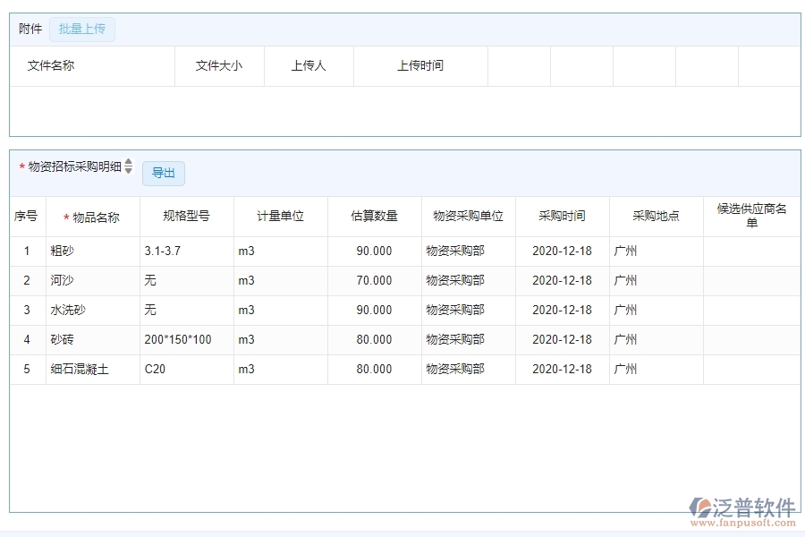 四、使用泛普軟件-公路工程大型物資招標采購計劃明細查詢管理系統(tǒng)的優(yōu)勢