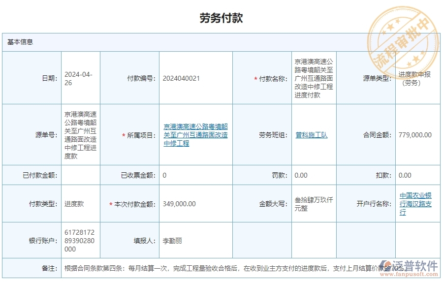三、泛普軟件-公路工程勞務(wù)付款管理系統(tǒng)對(duì)企業(yè)經(jīng)營(yíng)的價(jià)值
