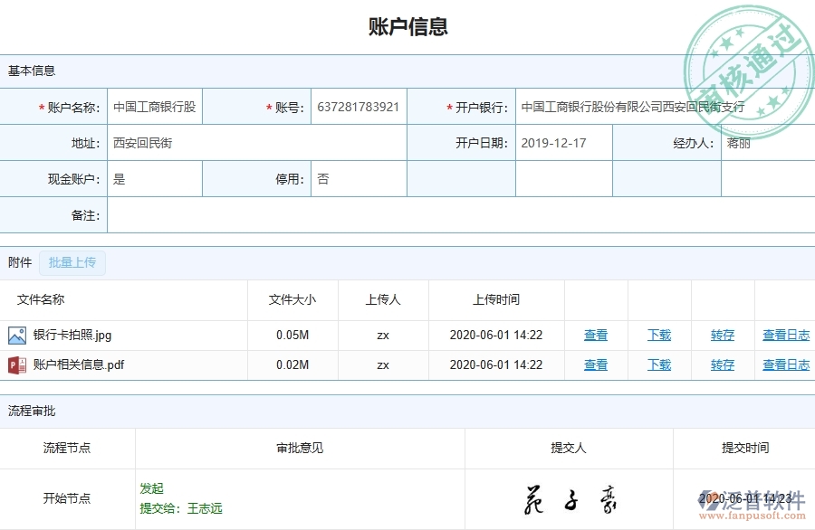 三、泛普軟件-公路工程管理系統(tǒng)在賬戶信息中的應(yīng)用場景