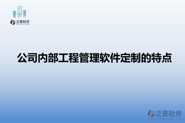 公司內部工程管理軟件定制的特點