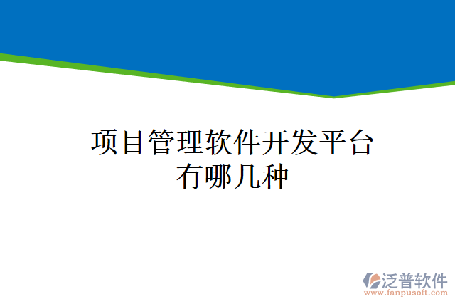 項(xiàng)目管理軟件開(kāi)發(fā)平臺(tái)有哪幾種