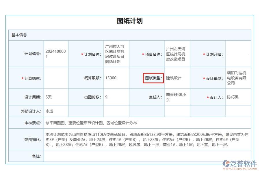 項目工程建設(shè)管理軟件圖紙計劃編制新篇章：基于精準(zhǔn)分類的圖紙類型編制依據(jù)