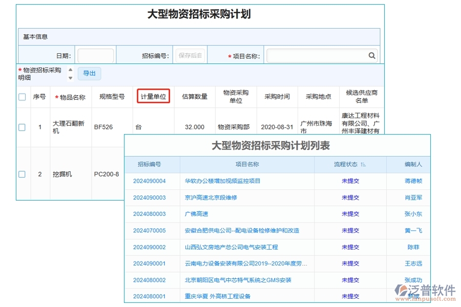 揭秘工程招標(biāo)項目信息管理系統(tǒng)：打造精準(zhǔn)高效的物資招標(biāo)采購計劃，計算單位編制依據(jù)全解析