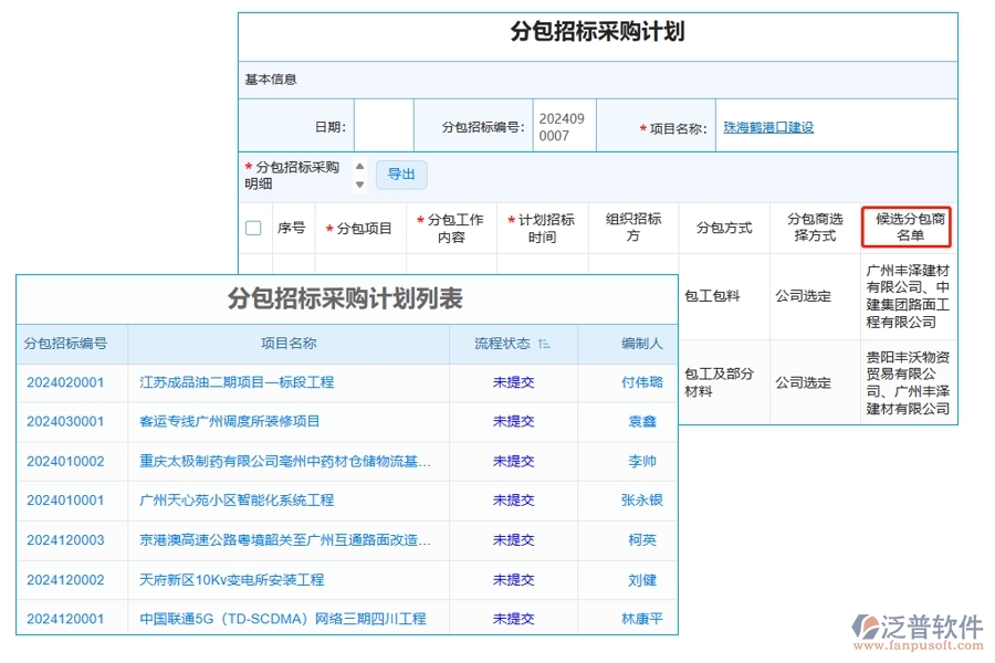 智慧引領(lǐng)，精準(zhǔn)選擇：揭秘工程項(xiàng)目招標(biāo)軟件分包商名單編制的藝術(shù)