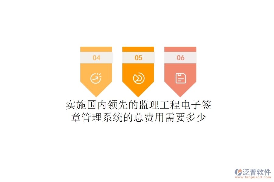 實施國內(nèi)領(lǐng)先的監(jiān)理工程電子簽章管理系統(tǒng)的總費用需要多少？