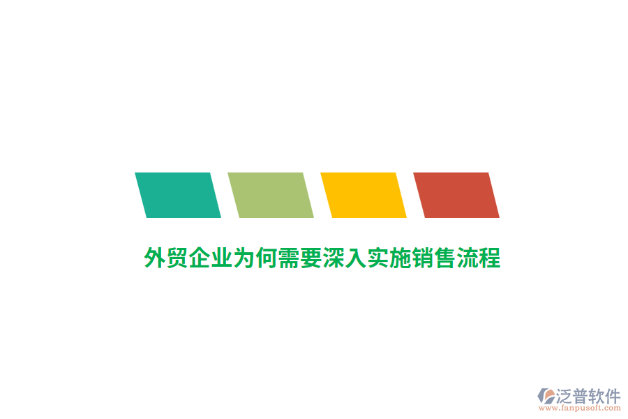 外貿(mào)企業(yè)為何需要深入實施銷售流程？
