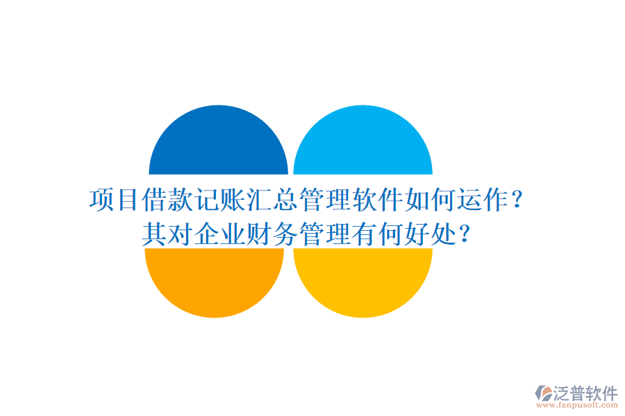 項(xiàng)目借款記賬匯總管理軟件如何運(yùn)作？其對企業(yè)財(cái)務(wù)管理有何好處？