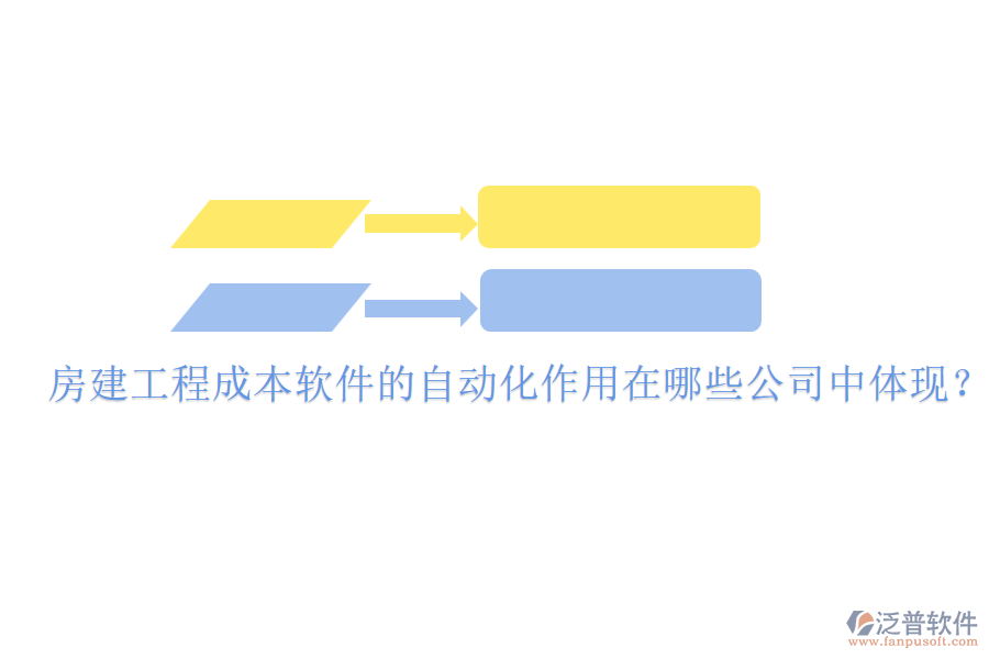 房建工程成本軟件的自動化作用在哪些公司中體現(xiàn)？