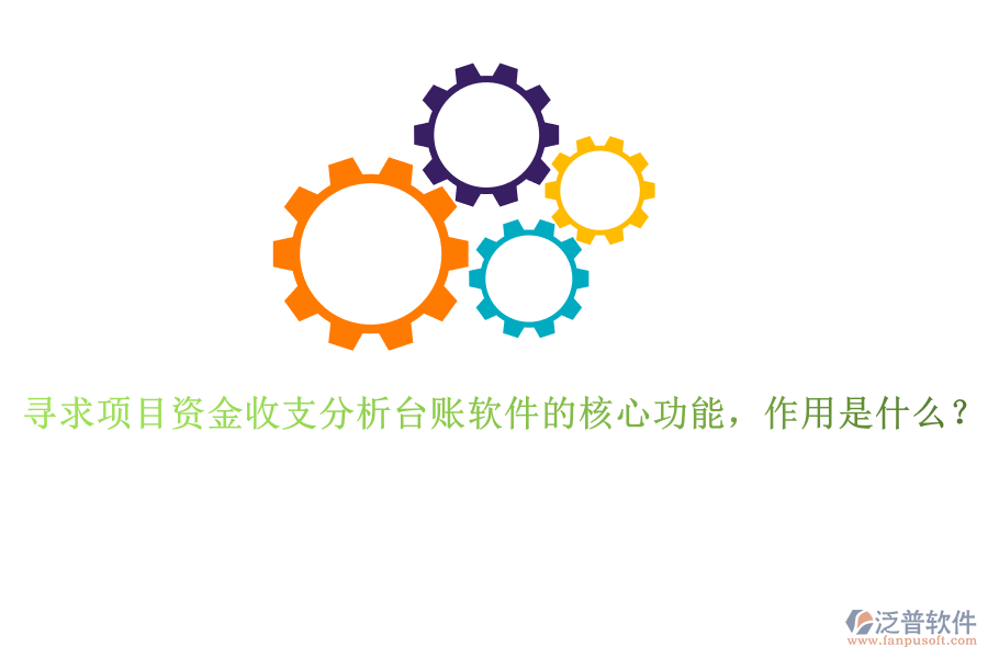 尋求項目資金收支分析臺賬軟件的核心功能，作用是什么？