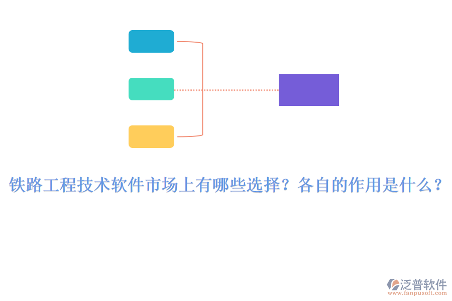 鐵路工程技術(shù)軟件市場(chǎng)上有哪些選擇？各自的作用是什么？