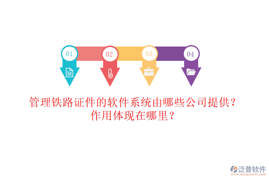 管理鐵路證件的軟件系統(tǒng)由哪些公司提供？作用體現(xiàn)在哪里？