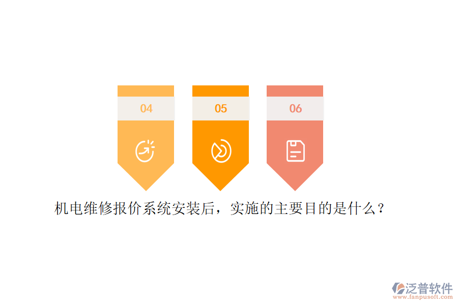 機電維修報價系統(tǒng)安裝后，實施的主要目的是什么？