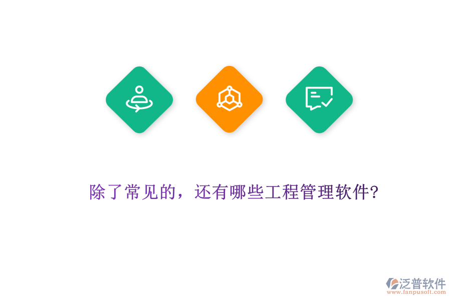 除了常見的，還有哪些工程管理軟件?
